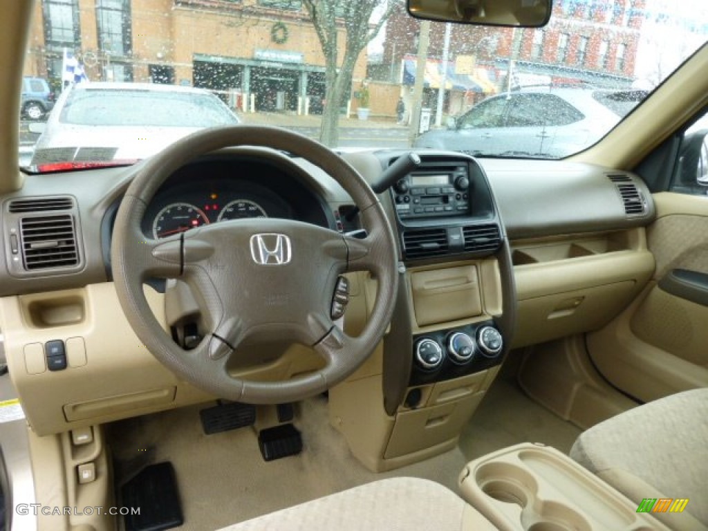 2005 CR-V LX 4WD - Sahara Sand Metallic / Ivory photo #6