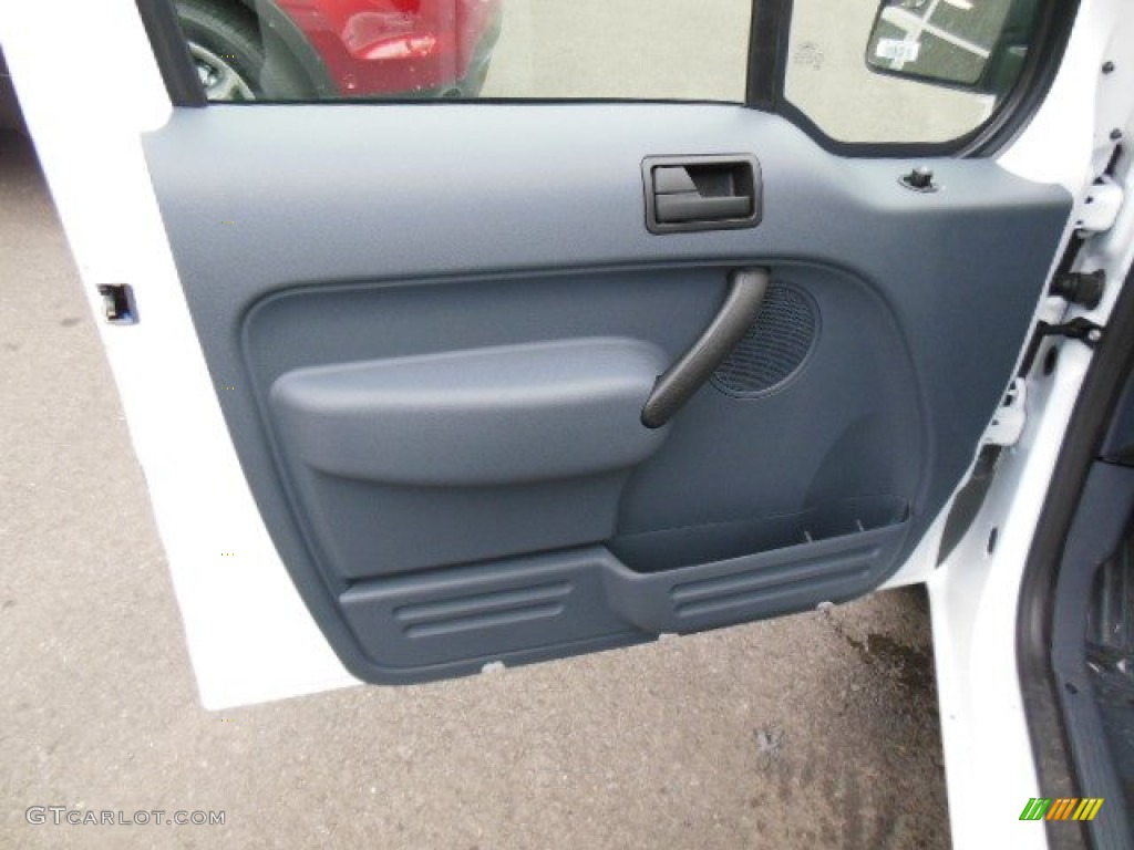 2013 Ford Transit Connect XLT Van Dark Gray Door Panel Photo #75030593