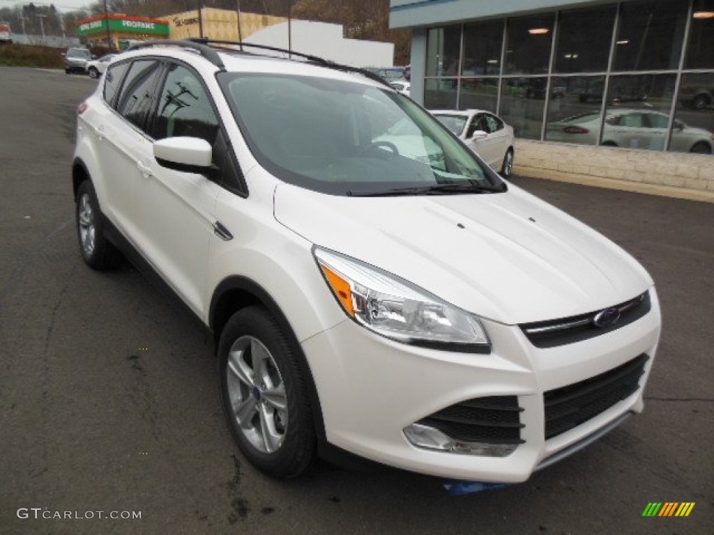 2013 Escape SE 2.0L EcoBoost - White Platinum Metallic Tri-Coat / Charcoal Black photo #2