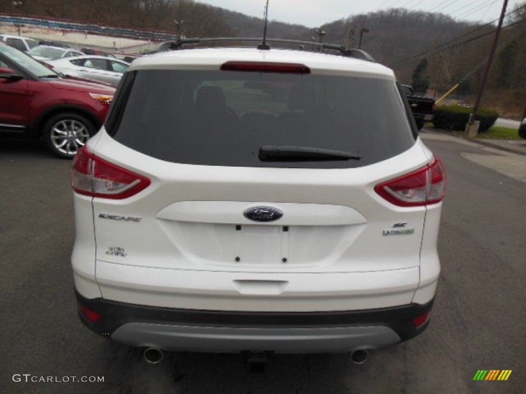 2013 Escape SE 2.0L EcoBoost - White Platinum Metallic Tri-Coat / Charcoal Black photo #7