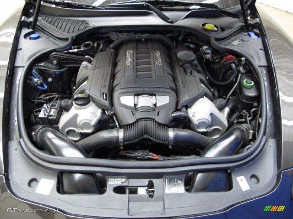 2010 Porsche Panamera Turbo 4.8 Liter Twin-Turbocharged DFI DOHC 32-Valve VarioCam Plus V8 Engine Photo #75031169