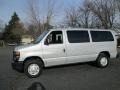 2009 Brilliant Silver Metallic Ford E Series Van E350 Super Duty XLT Passenger  photo #1