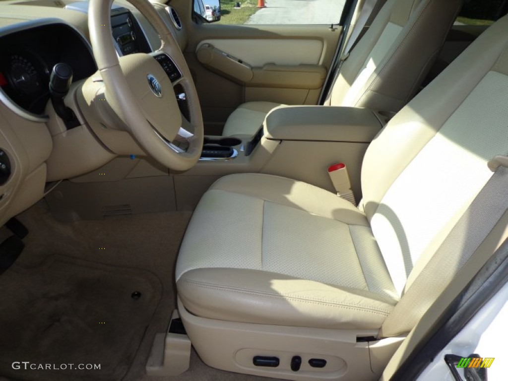 Camel Interior 2010 Mercury Mountaineer V6 Photo #75031753