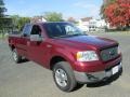 2005 Dark Toreador Red Metallic Ford F150 XLT SuperCab 4x4  photo #12