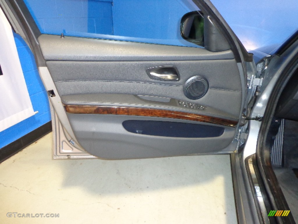 2010 3 Series 328i xDrive Sedan - Space Gray Metallic / Black Dakota Leather photo #14