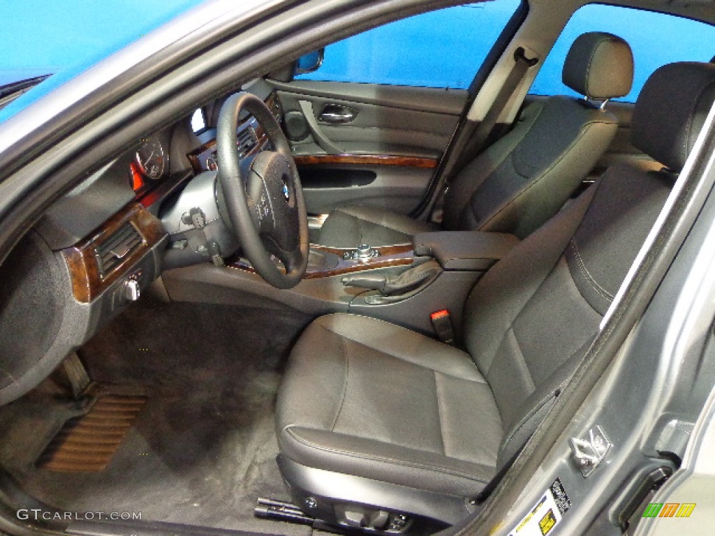2010 3 Series 328i xDrive Sedan - Space Gray Metallic / Black Dakota Leather photo #15