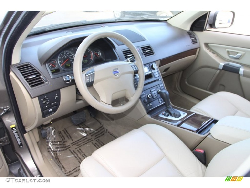 2010 XC90 3.2 - Oyster Gray Metallic / Soft Beige photo #10