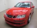 2006 Laser Red Saab 9-3 Aero Sport Sedan  photo #3