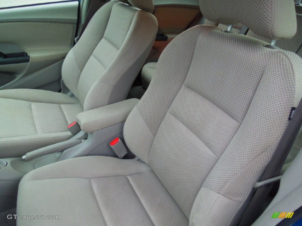 2011 Insight Hybrid LX - Mediterranean Blue Pearl / Gray photo #9