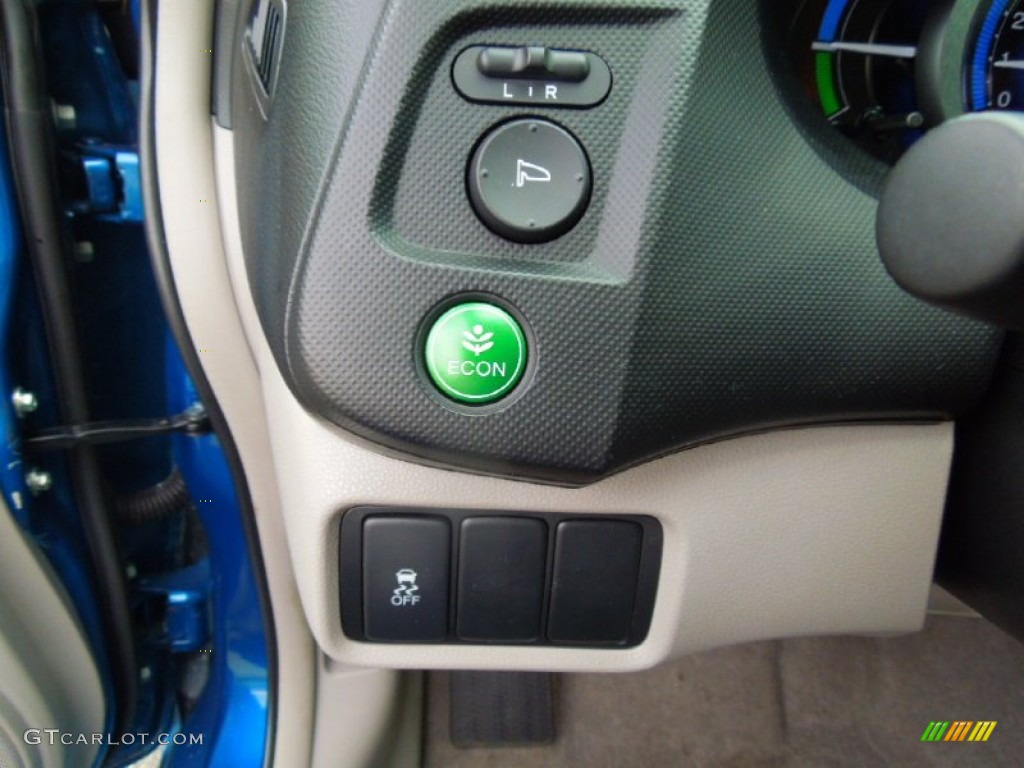 2011 Honda Insight Hybrid LX Controls Photo #75034466