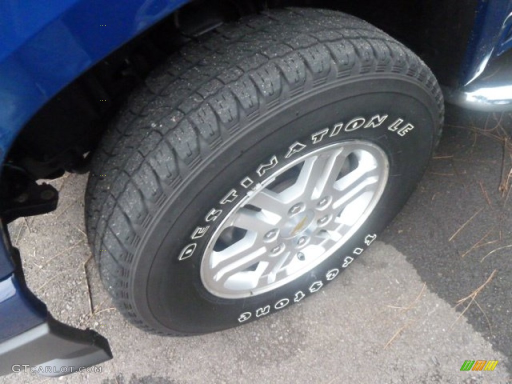 2009 Colorado LT Extended Cab 4x4 - Deep Navy Blue / Ebony photo #7