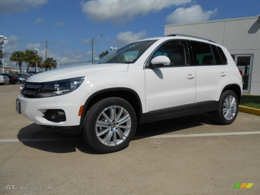Candy White 2013 Volkswagen Tiguan SE Exterior Photo #75034520