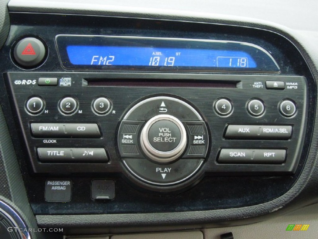 2011 Honda Insight Hybrid LX Audio System Photo #75034532