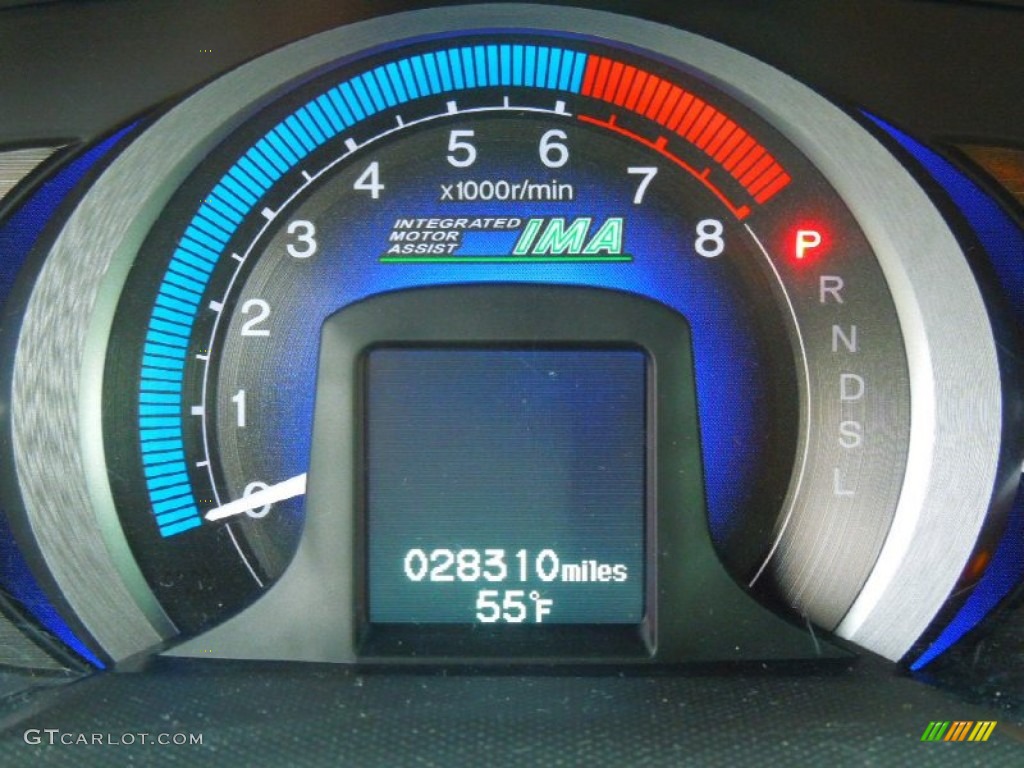 2011 Honda Insight Hybrid LX Gauges Photo #75034581