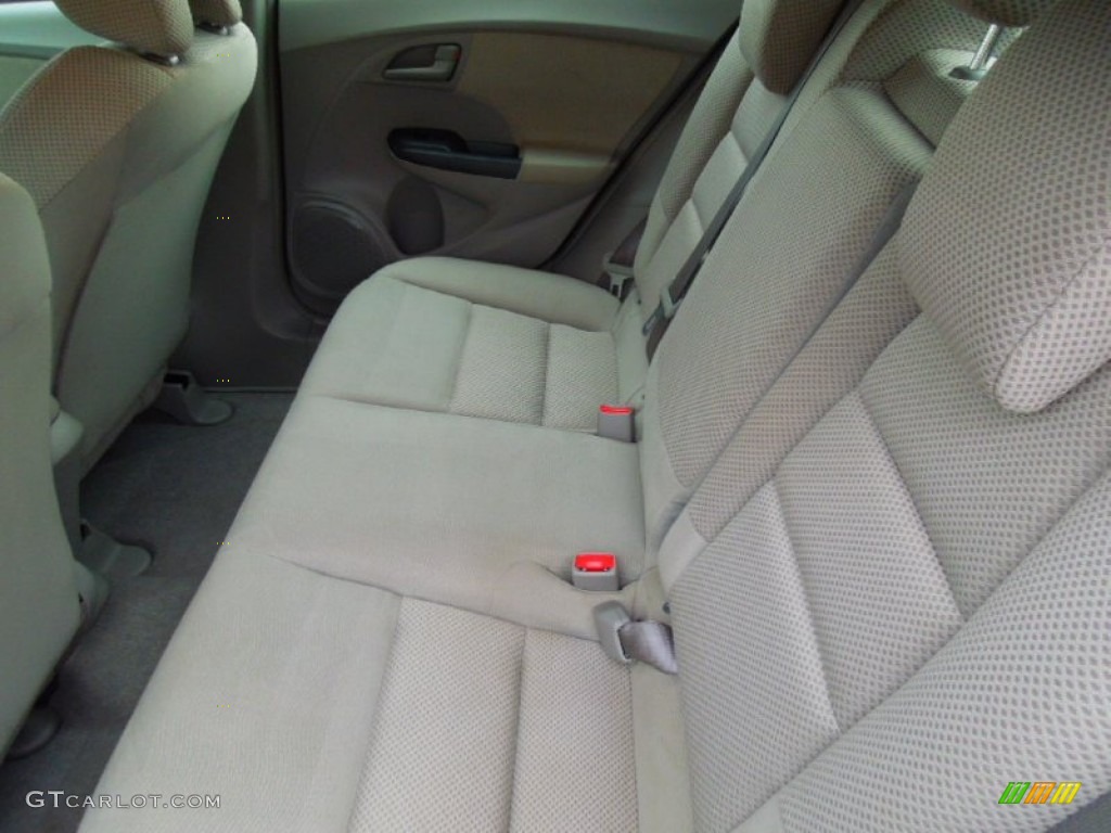 2011 Honda Insight Hybrid LX Rear Seat Photos