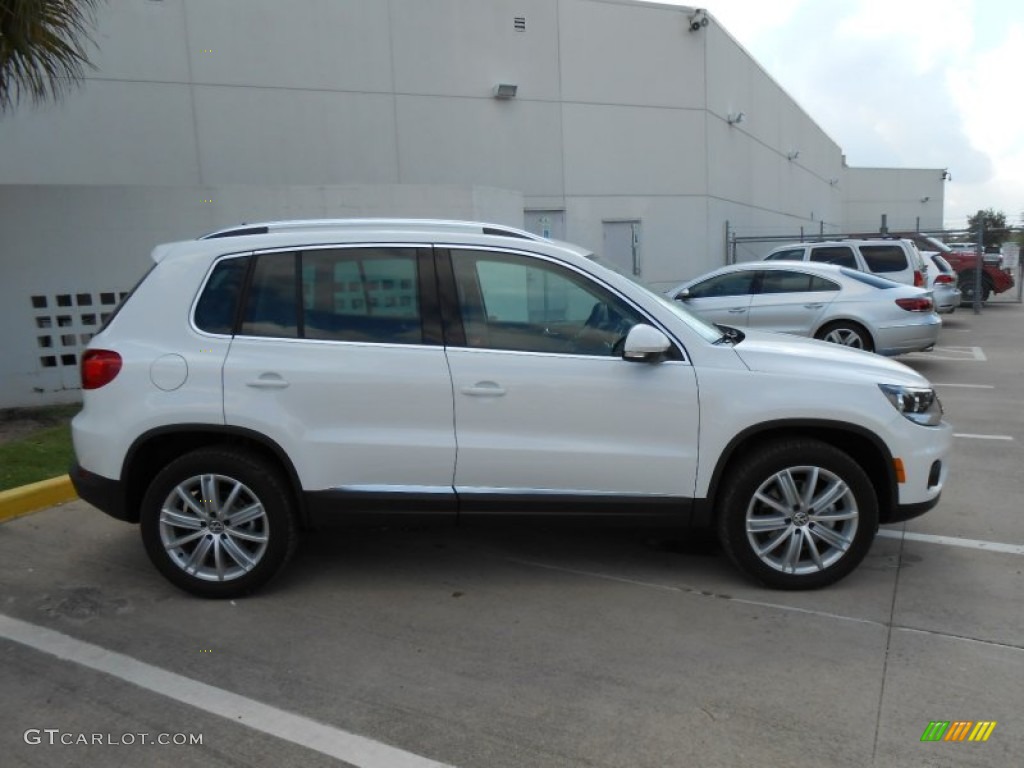 Candy White 2013 Volkswagen Tiguan SE Exterior Photo #75034618