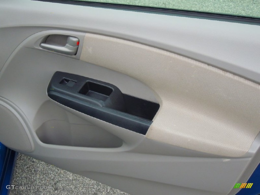 2011 Honda Insight Hybrid LX Gray Door Panel Photo #75034652