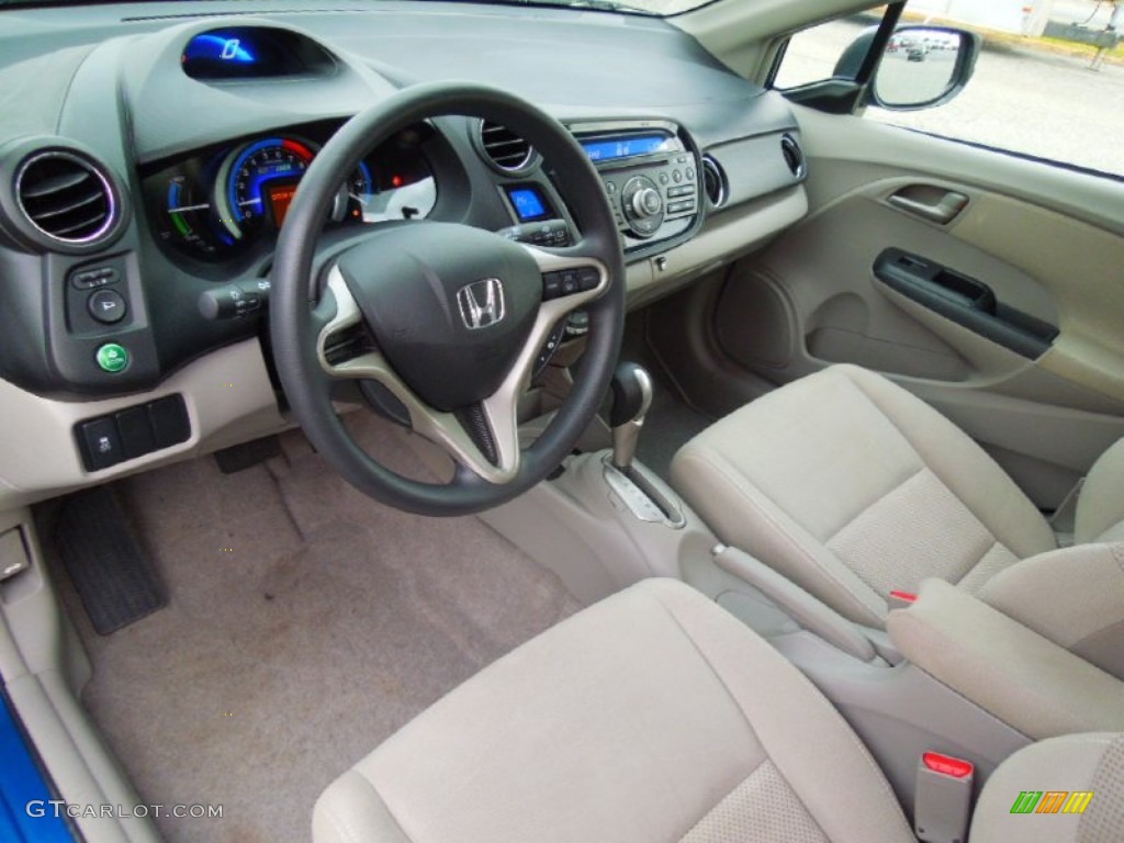 Gray Interior 2011 Honda Insight Hybrid LX Photo #75034715