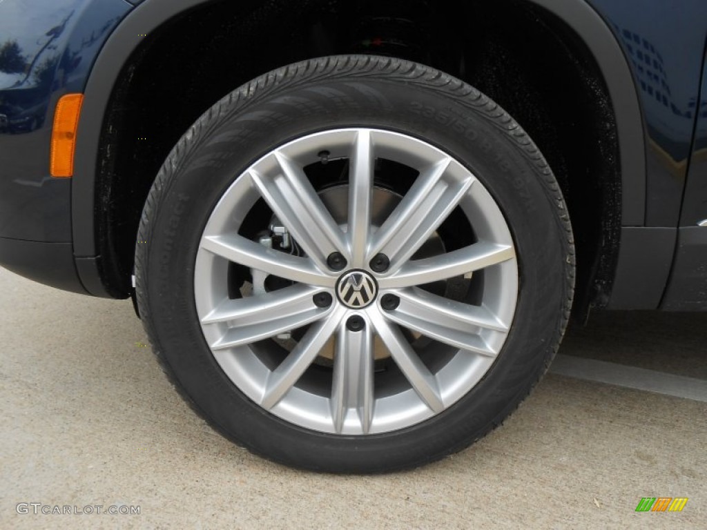 2013 Volkswagen Tiguan SE Wheel Photo #75035115