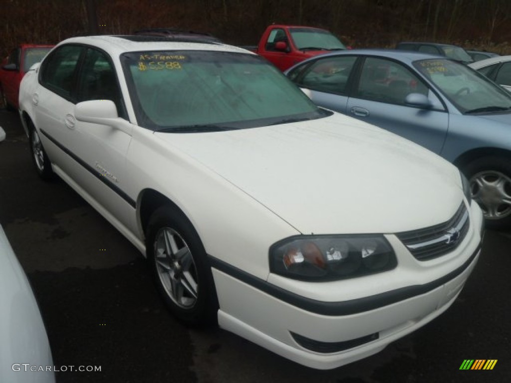 2003 Impala LS - White / Medium Gray photo #1