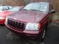 2001 Inferno Red Crystal Pearl Jeep Grand Cherokee Limited 4x4  photo #2