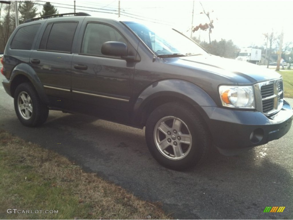2007 Durango SLT 4x4 - Steel Blue Metallic / Dark Slate Gray/Light Slate Gray photo #4