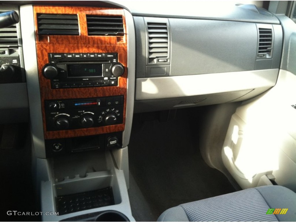 2007 Durango SLT 4x4 - Steel Blue Metallic / Dark Slate Gray/Light Slate Gray photo #12