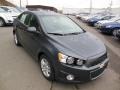 2013 Cyber Gray Metallic Chevrolet Sonic LT Sedan  photo #2