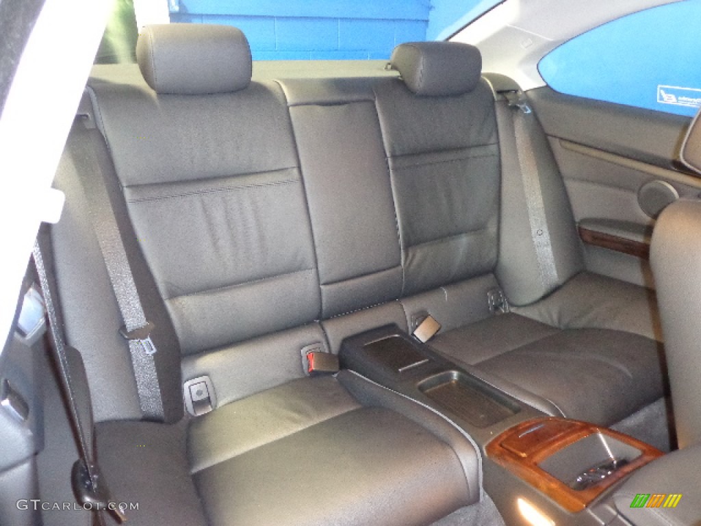 2012 BMW 3 Series 335i xDrive Coupe Rear Seat Photo #75037882
