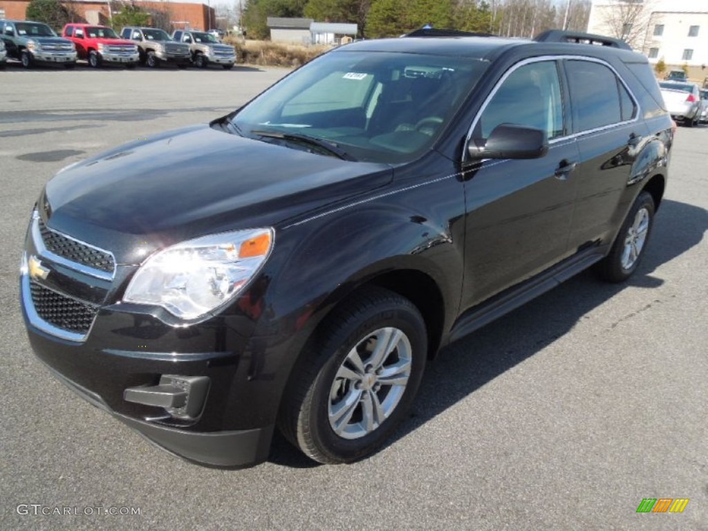 2013 Equinox LT - Black Granite Metallic / Jet Black photo #2