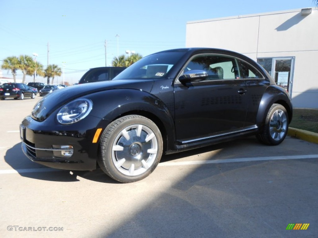 Deep Black Pearl Metallic 2013 Volkswagen Beetle Turbo Fender Edition Exterior Photo #75038077