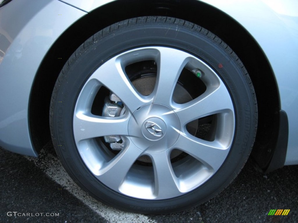 2013 Elantra Limited - Silver / Gray photo #11