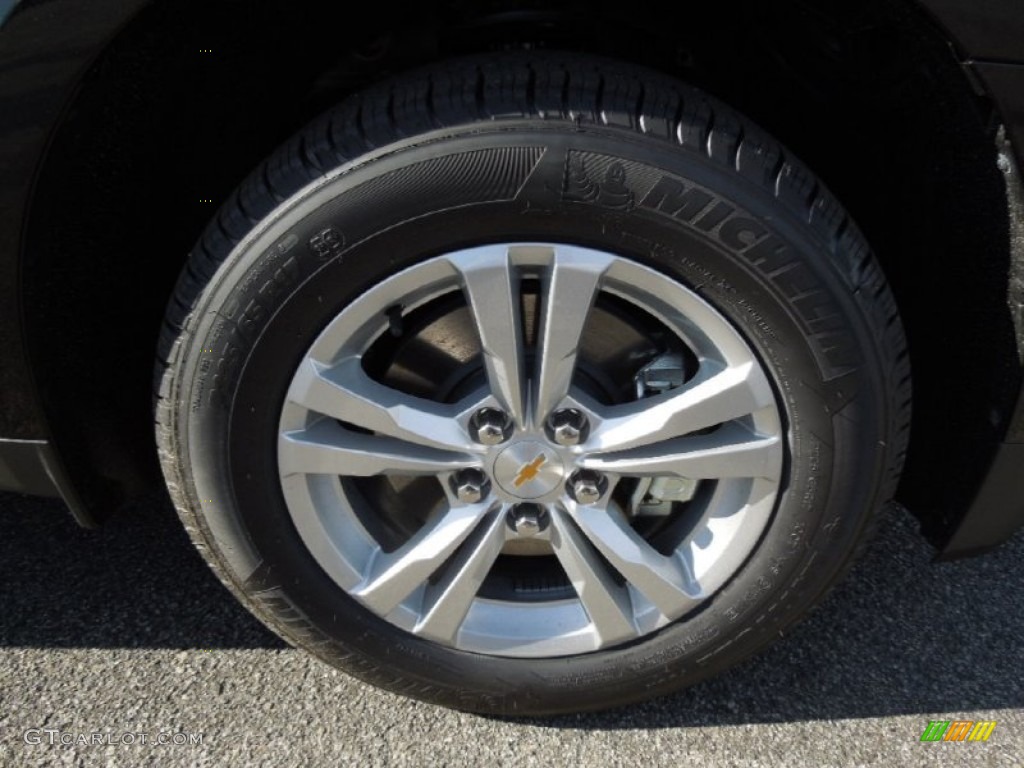 2013 Equinox LT - Black Granite Metallic / Jet Black photo #21