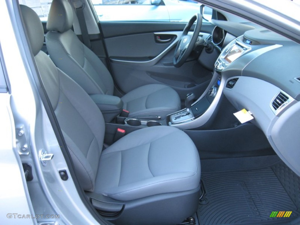 2013 Elantra Limited - Silver / Gray photo #20