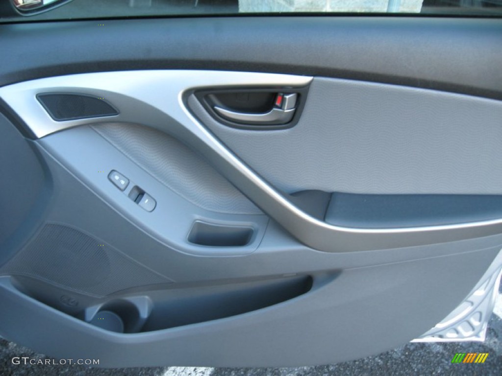 2013 Elantra Limited - Silver / Gray photo #22