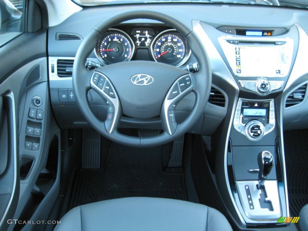 2013 Elantra Limited - Silver / Gray photo #23