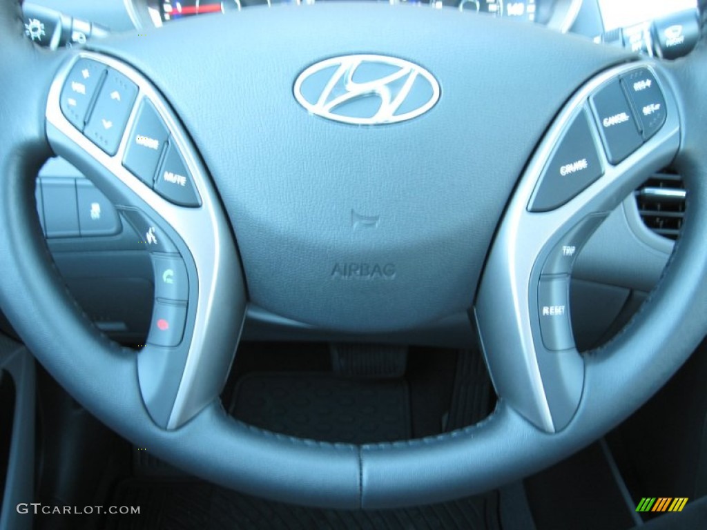 2013 Elantra Limited - Silver / Gray photo #30