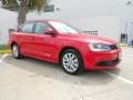 Tornado Red - Jetta SE Sedan Photo No. 1