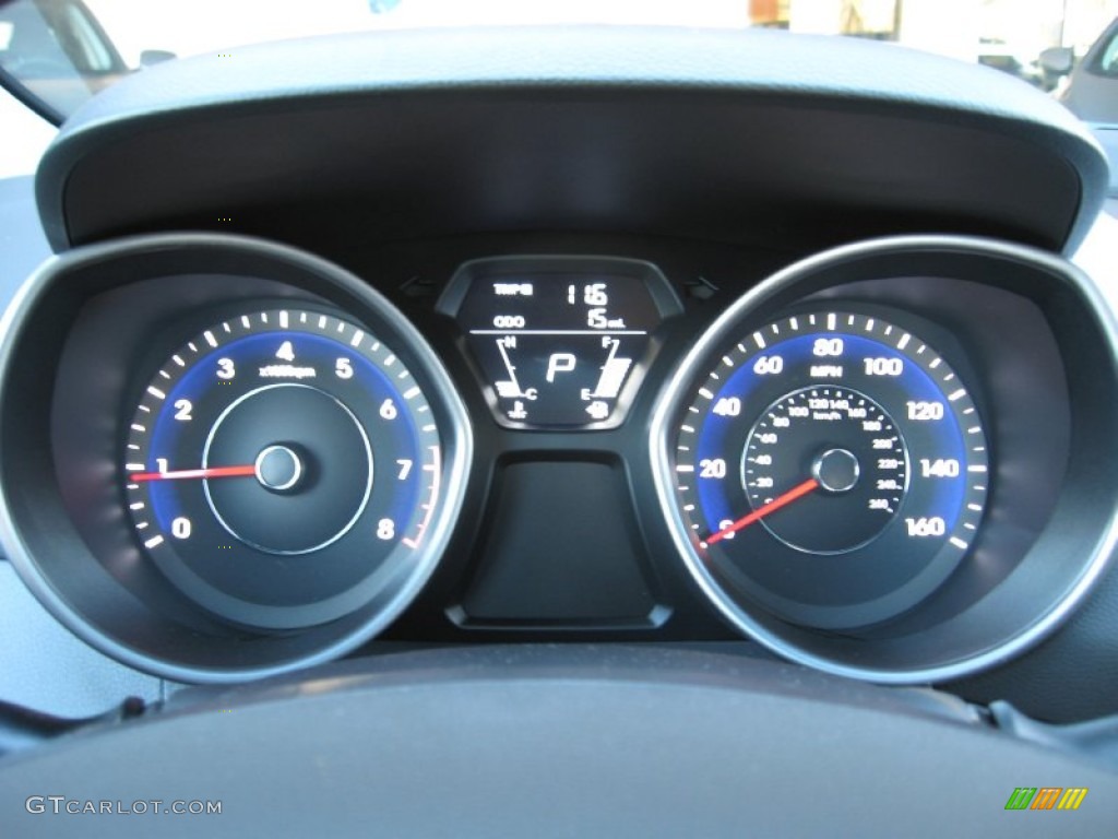 2013 Elantra Limited - Silver / Gray photo #31