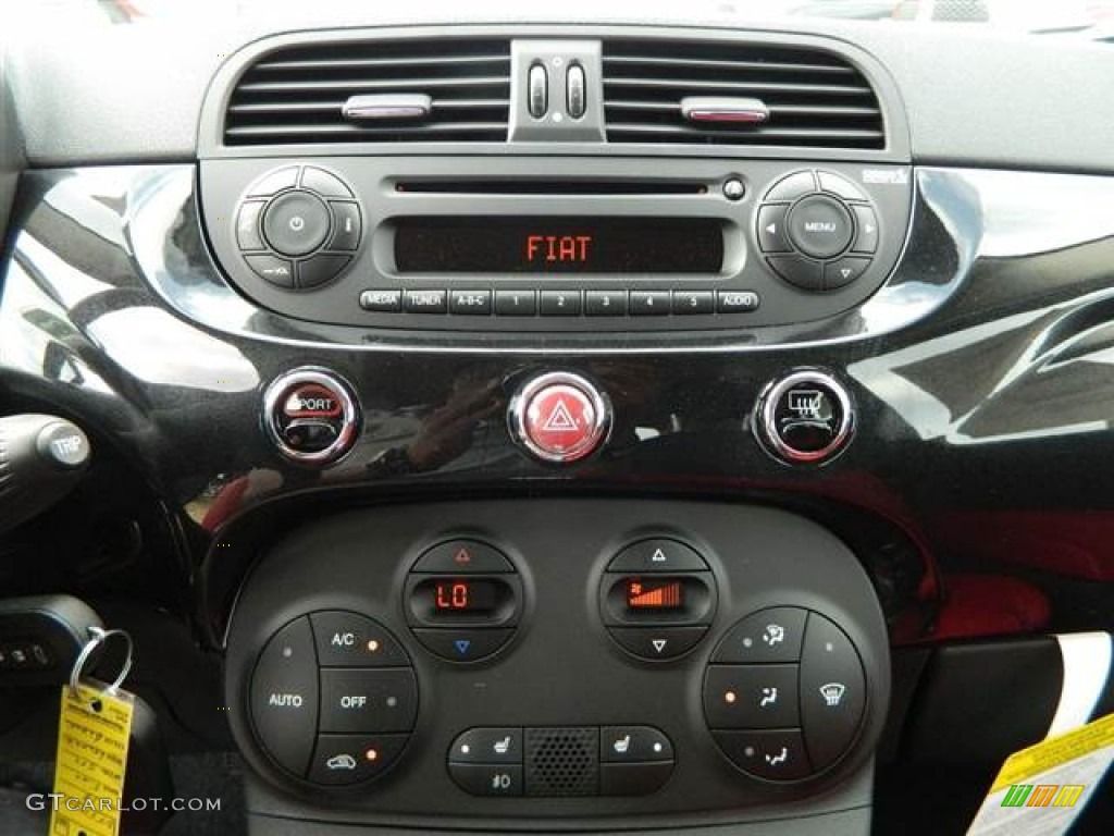 2013 Fiat 500 c cabrio Lounge Controls Photo #75039941