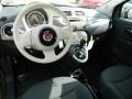 Grigio/Avorio (Gray/Ivory) 2013 Fiat 500 c cabrio Pop Dashboard