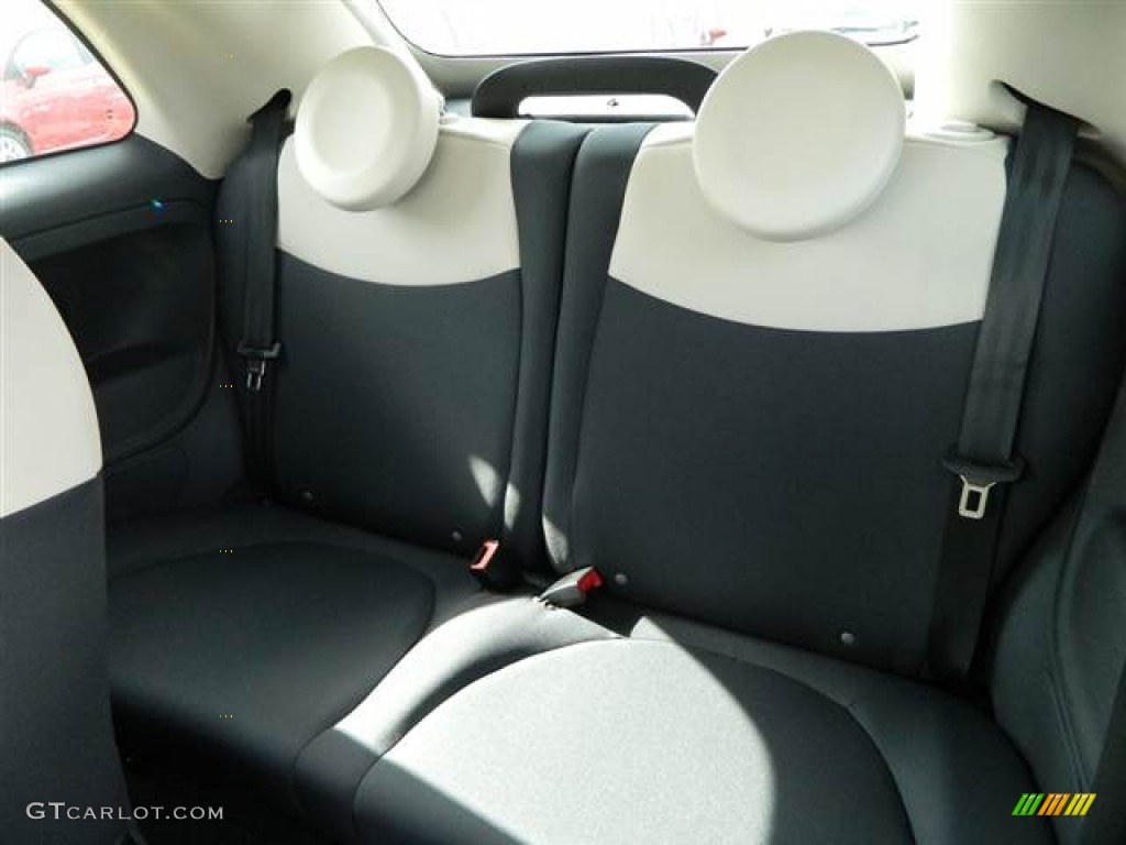 2013 Fiat 500 c cabrio Pop Rear Seat Photos