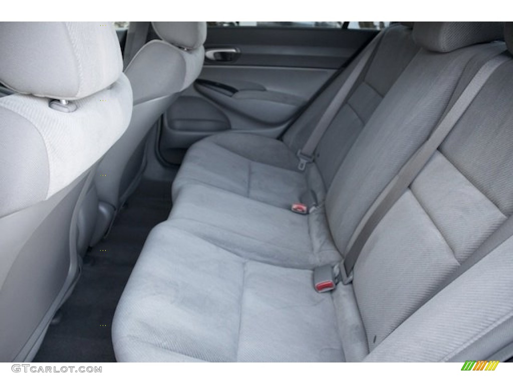 2010 Civic LX Sedan - Crystal Black Pearl / Gray photo #4