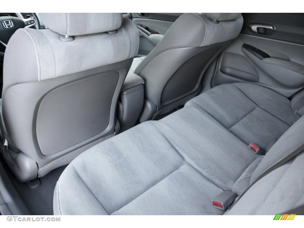 2010 Civic LX Sedan - Crystal Black Pearl / Gray photo #15