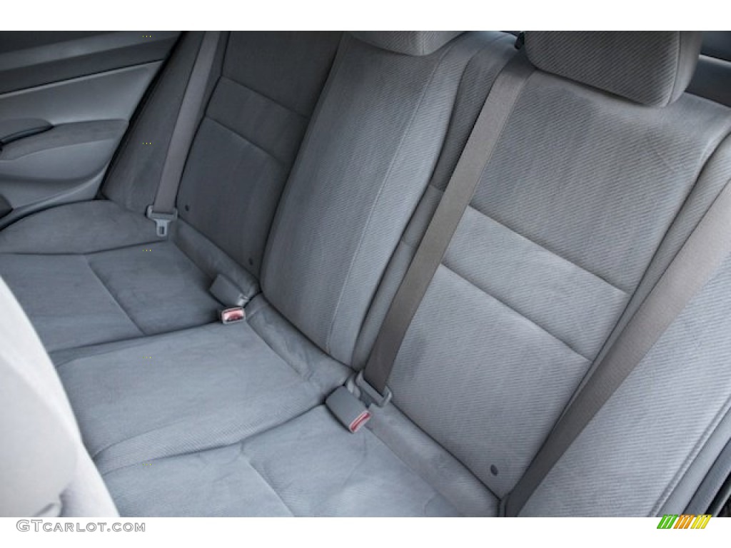 2010 Civic LX Sedan - Crystal Black Pearl / Gray photo #16