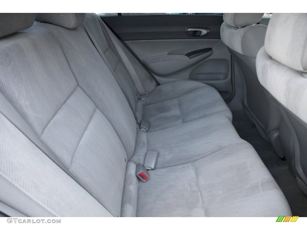 2010 Civic LX Sedan - Crystal Black Pearl / Gray photo #17