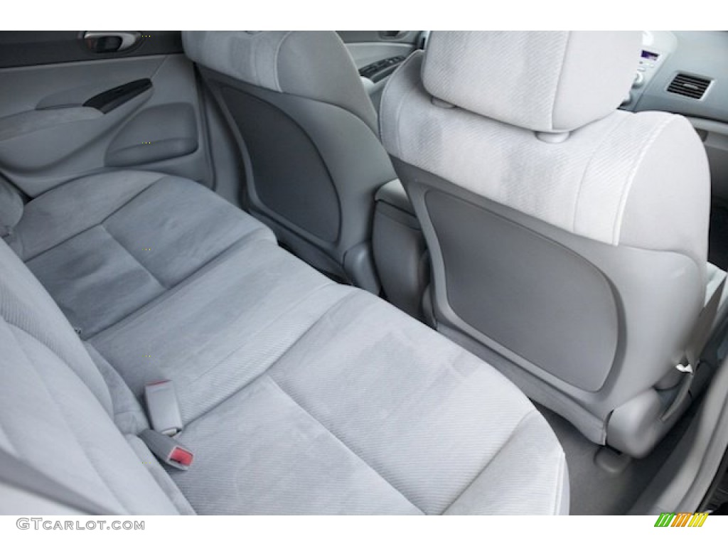 2010 Civic LX Sedan - Crystal Black Pearl / Gray photo #18