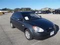 2008 Charcoal Gray Hyundai Accent GS Coupe  photo #9