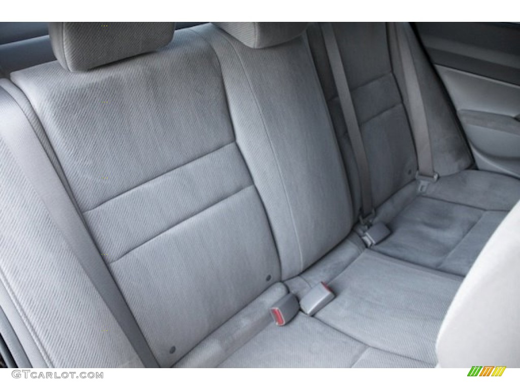 2010 Civic LX Sedan - Crystal Black Pearl / Gray photo #19