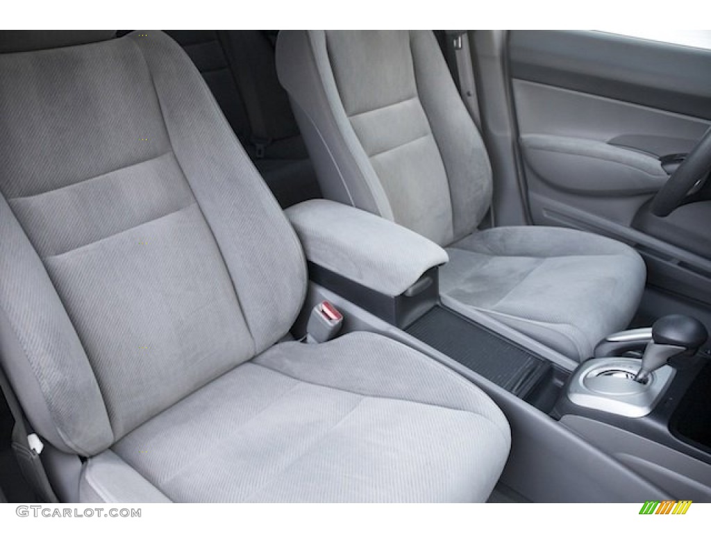 2010 Civic LX Sedan - Crystal Black Pearl / Gray photo #22